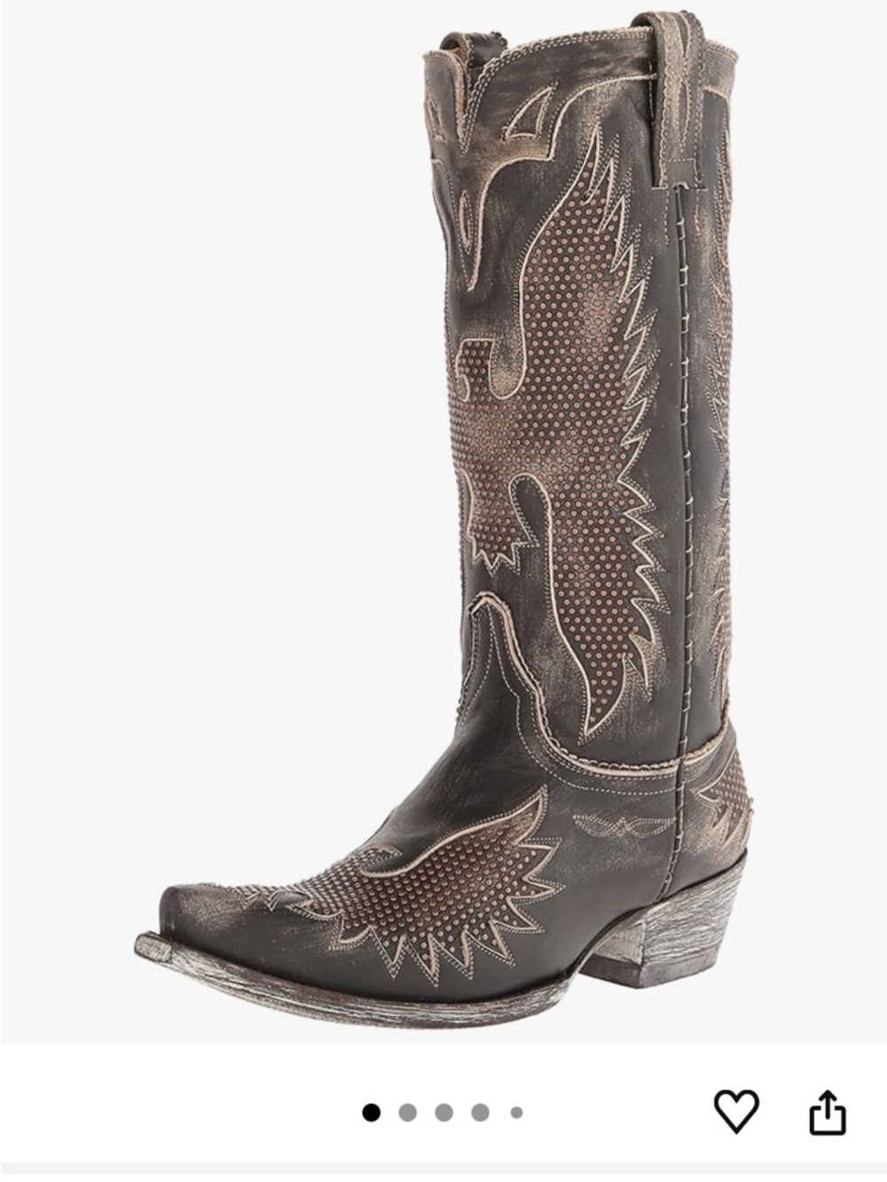 “Iron Eagle” Old Gringo western boots